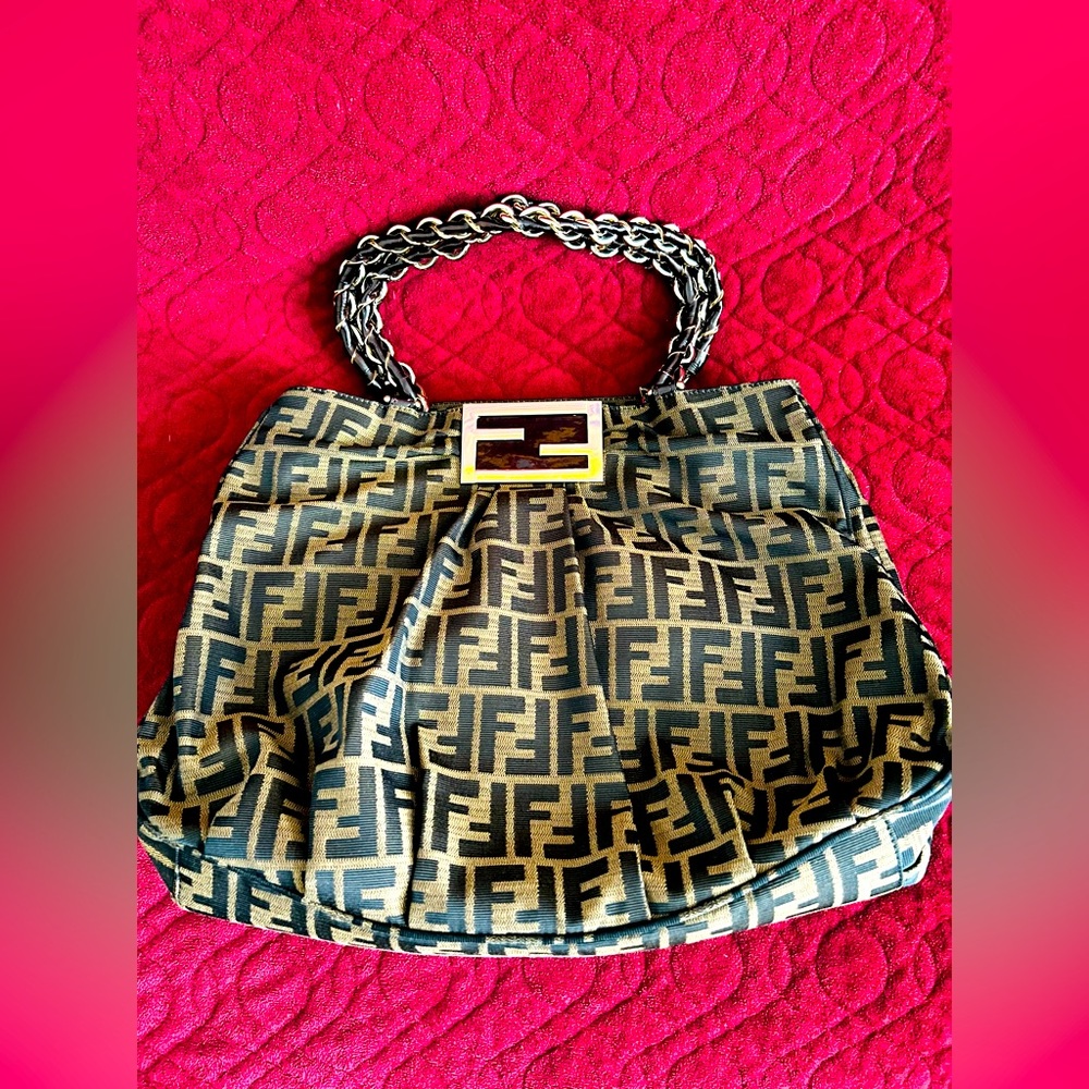 AUTHENTIC Fendi Succa Tote Bag
